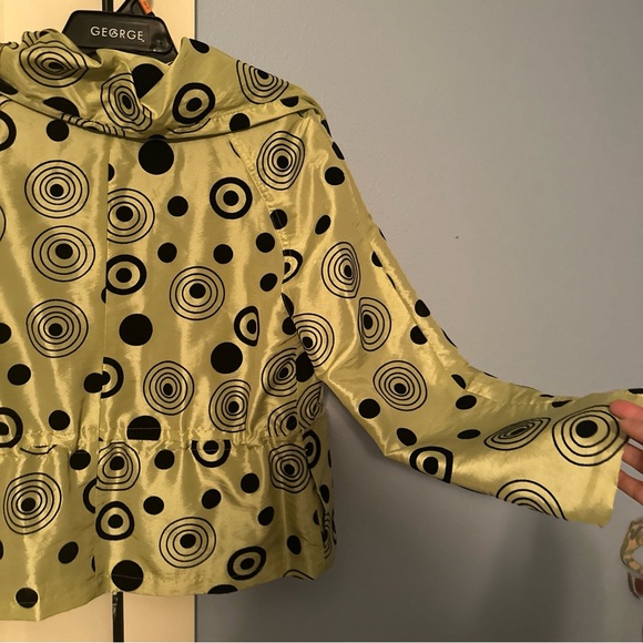 Ubu Jacket Size Small Green And Black Zipper And Snaps - Picture 9 of 9